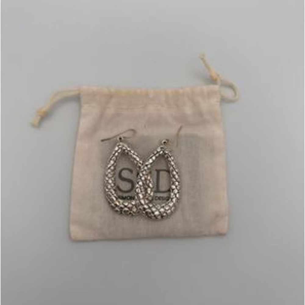 Simon Sebbag Sterling silver earrings